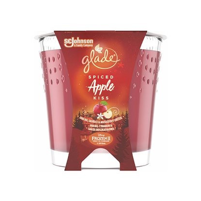 Svíčka Glade Spiced Apple Kiss 129g | Svíčky, svícny a lampové oleje